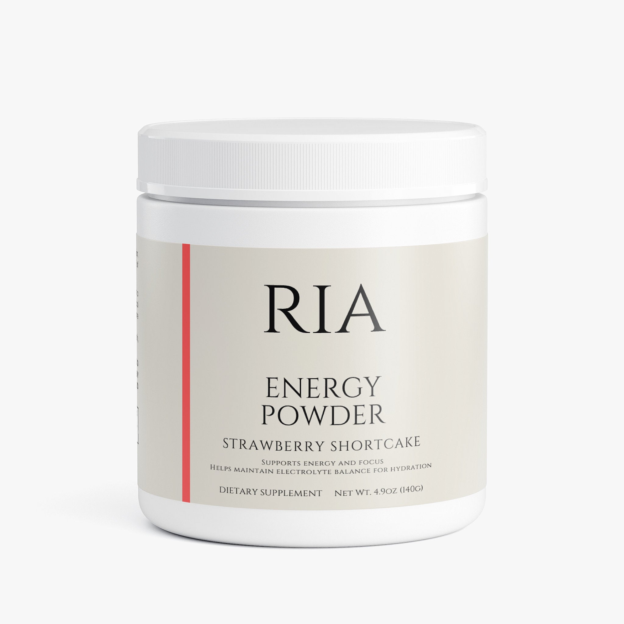 Energy Powder (Strawberry Shortcake)